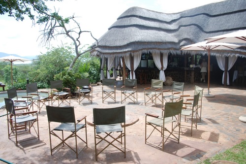White Elephant Bush Camp Buma Fireplace
